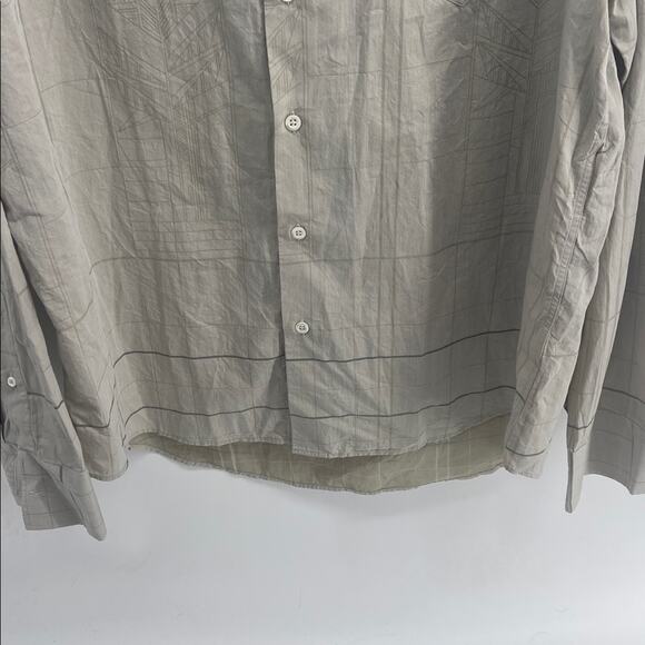 Billy Reid Standard Fit 100% cotton long sleeve button up dress shirt sz XL - Picture 3 of 7